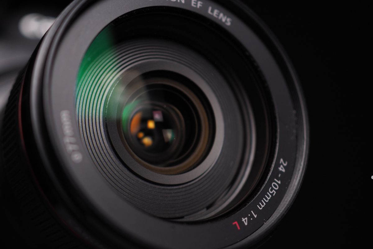 Canon EOS R compact camera featuring a 24-70mm lens, representing various camera types and their quality.